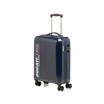 Trolley bagaglio a mano blu in ABS Ducati Corse x Ciak Roncato, Brand, SKU o912000385, Immagine 0